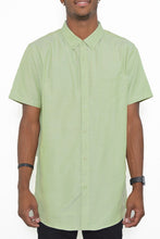 Cargar imagen en el visor de la galería, Weiv Men&#39;s Casual Short Sleeve Solid Shirts

