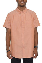 Cargar imagen en el visor de la galería, Weiv Men&#39;s Casual Short Sleeve Solid Shirts
