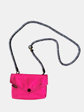 Load image into Gallery viewer, Himawari Solid Color Envelope Shape Crossbody Bag with Removable Strap
