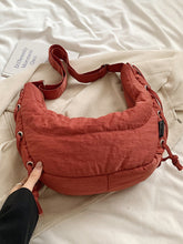 Cargar imagen en el visor de la galería, Lace-Up Polyester Crossbody Bag

