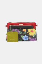 Cargar imagen en el visor de la galería, Nicole Lee USA Printed Handbag with Three Pouches
