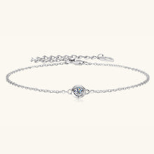 Load image into Gallery viewer, Inlaid Moissanite 925 Sterling Silver Bracelet
