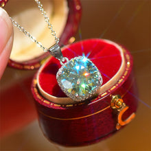 Cargar imagen en el visor de la galería, 5 Carat Moissanite 925 Sterling Silver Pendant Necklace
