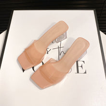 Cargar imagen en el visor de la galería, Open Toe Block Heel Sandals
