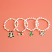 Load image into Gallery viewer, AKA Sorority Inspired Charm Pearl
