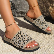 Cargar imagen en el visor de la galería, Leopard Open Toe Sandals
