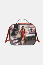 Cargar imagen en el visor de la galería, Nicole Lee USA Printed Handbag with Three Pouches
