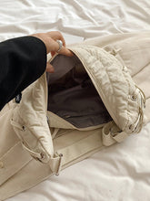 Cargar imagen en el visor de la galería, Lace-Up Polyester Crossbody Bag
