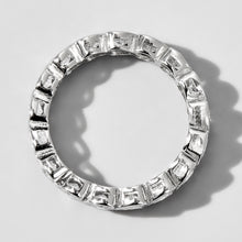 Cargar imagen en el visor de la galería, 925 Sterling Silver Zircon Heart Ring

