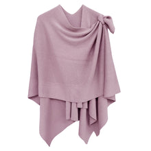 Cargar imagen en el visor de la galería, Dusty Pink Ruana with Shoulder Strap
