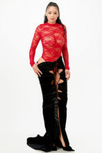 Load image into Gallery viewer, Lace Bodysuit &amp; Mermaid Skirt
