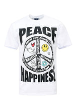 Load image into Gallery viewer, Peace Happiness T-shirts
