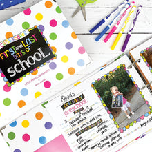 Cargar imagen en el visor de la galería, NEW! Mom Must-Have School Keepsake Kit | Class Keeper® + Photo Prop Deck + School Stickers
