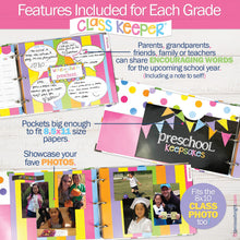 Load image into Gallery viewer, NEW! Mom Must-Have School Keepsake Kit | Class Keeper® + Photo Prop Deck + School Stickers
