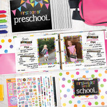 Cargar imagen en el visor de la galería, NEW! Mom Must-Have School Keepsake Kit | Class Keeper® + Photo Prop Deck + School Stickers
