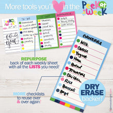 Cargar imagen en el visor de la galería, NEW! Plan Your Way Bundle | Daily &amp; Weekly Planner Pads
