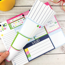 Load image into Gallery viewer, NEW! Peek at the Day™ Daily Planner Pad | All Bright &amp; Cheery
