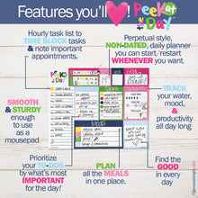 Load image into Gallery viewer, NEW! Plan Your Way Bundle | Daily &amp; Weekly Planner Pads
