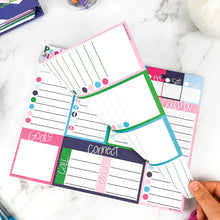 Cargar imagen en el visor de la galería, NEW! Plan Your Way Bundle | Daily &amp; Weekly Planner Pads
