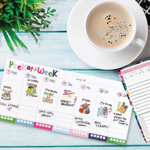 Cargar imagen en el visor de la galería, NEW! Plan Your Way Bundle | Daily &amp; Weekly Planner Pads
