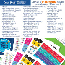 Cargar imagen en el visor de la galería, Best Planner Stickers | Family, Work, To-Dos, Events, Goals | 8 Styles
