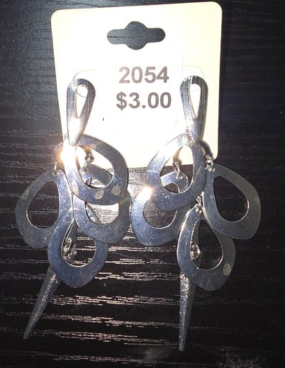 2054 - Silver Earrings