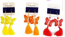 Load image into Gallery viewer, 1316 - butterfly with fringe
