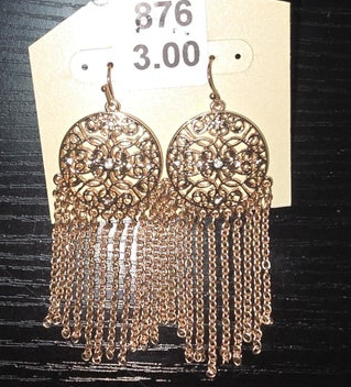 876 - dream catcher earrings