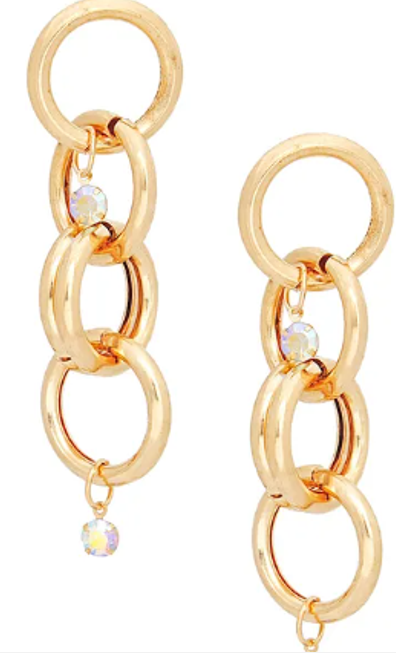 1504 - chain link earrings