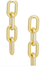 Load image into Gallery viewer, 1523 - 1522 -  chain link earrings

