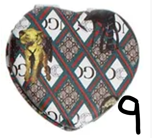 PT2 - Designer Heart Compact Mirror