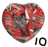 PT2 - Designer Heart Compact Mirror