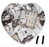 PT2 - Designer Heart Compact Mirror