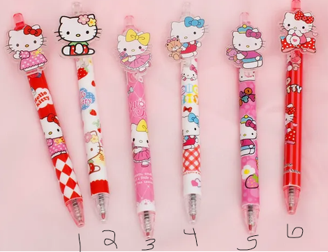 3012 - hello kitty ink pens