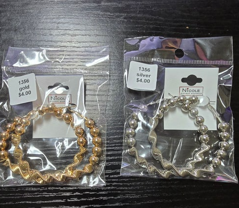 1356 - spiral earrings