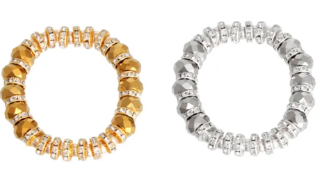 3078 - Faceted Bead Bracelets