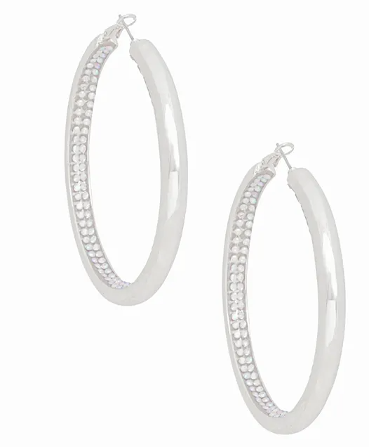 1000-14 - Aurbo Rhinestone Inlay Earrings