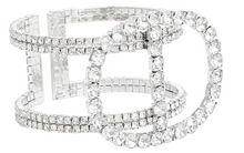 Cargar imagen en el visor de la galería, 1000-13 - Brilliant Luxe Pave Wire Bracelet

