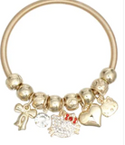 P6 - Hello Kitty Charm Jump Coil Bracelets