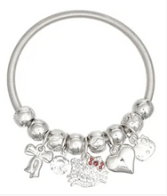 Cargar imagen en el visor de la galería, P6 - Hello Kitty Charm Jump Coil Bracelets
