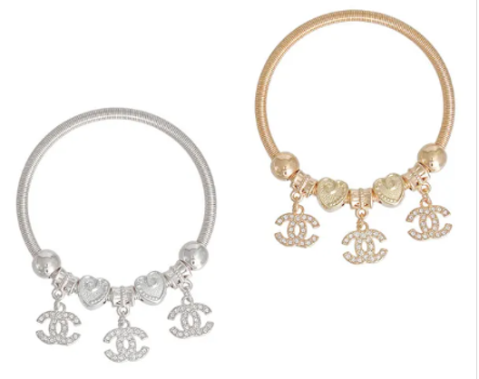 3054 - Triple CC Bracelets INSPIRED