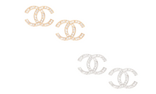 Load image into Gallery viewer, C1000 - Studs CC Pearl Stone Earrings INSPIRED

