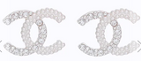 1000-22 - CC Pearl Stone Earrings INSPIRED