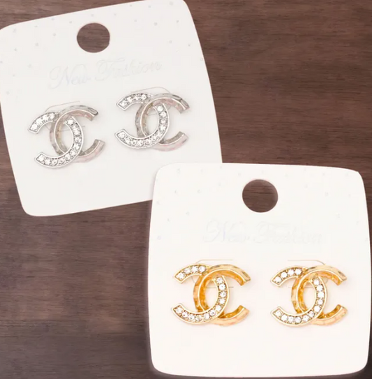 1000-23 - CC Couture Rhinestone Stud INSPIRED