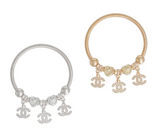 Load image into Gallery viewer, 1000-30 - Triple CC Bracelets INSPIRED
