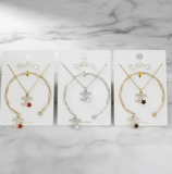 1000-49 - 3pcs CC Star Charm Necklace Sets INSPIRED