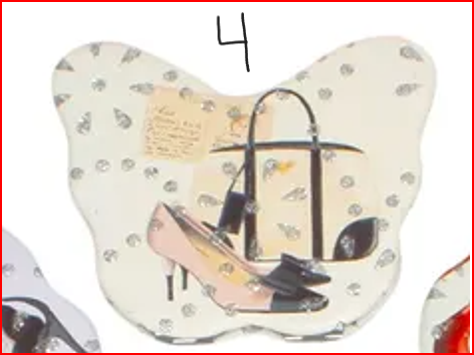 PT3 - Butterfly Boutique Cosmetic Mirror