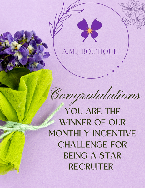 Monthly Incentive For Being A Star Recruiter