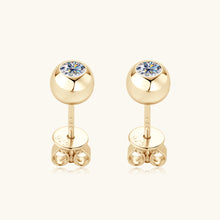 Cargar imagen en el visor de la galería, Moissanite 925 Sterling Silver Stud Earrings
