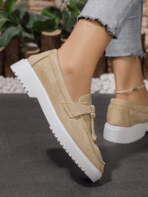 Cargar imagen en el visor de la galería, Round Toe Flat Slip-Ons
